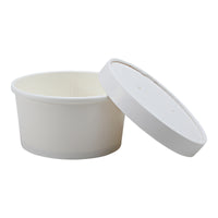 8OZ - Empress - Food Container w/Lid  - CS/250