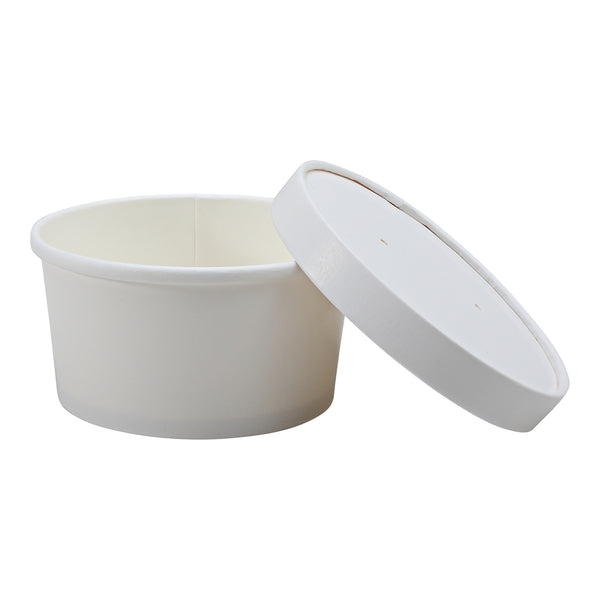 8OZ - Empress - Food Container w/Lid  - CS/250