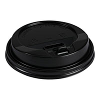 10-20OZ - Black Lid - Hot Paper Cups - CS/1,000
