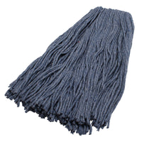 #24 - Blue Blended Cut End - 4 Ply w / White Mop Tape - 12 / CS