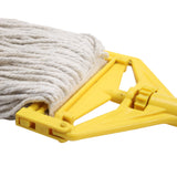 24 OZ - Cotton Cut End Wet Mop - 4ply - White - 12 / CS.