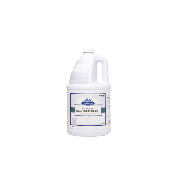 Economy Green Dish Detergent - 1 GAL - 4/CS